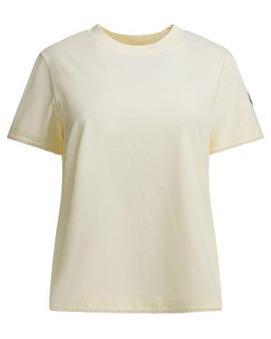 Moncler Crew-Neck T-Shirt - Natural