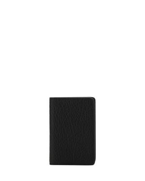 Margiela Leather Card Holder - Black