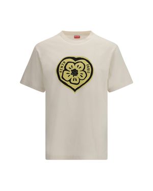 KENZO Boke Heart Classic T-Shirt - White
