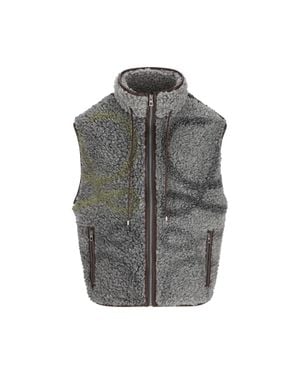 Loewe Blend Wool Vest - Grey