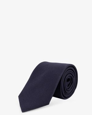Dior Ribbon Silk Tie - Blue