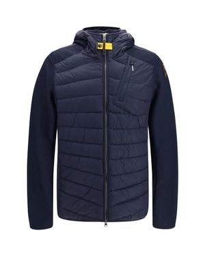 Parajumpers Jacket Nolan Hybrid With Hood - Blue