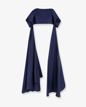 Lavi Satin Stole Beverello - Blue