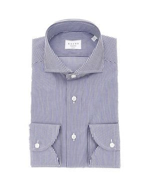 Xacus 'Classic' Tailor Fit Cotton Shirt - Purple