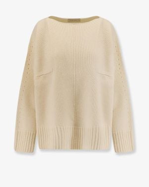 THE 73 Virgin Wool Sweater - Natural