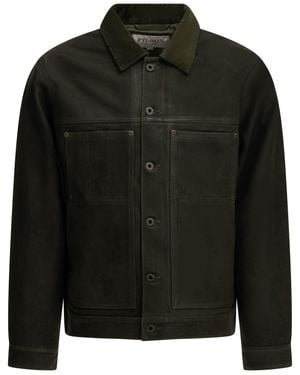 Filson "Cruiser" Leather Jacket - Black