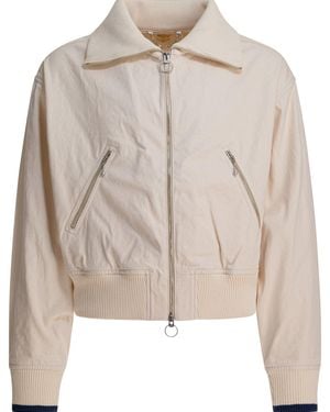 Kapital Cotton Canvas Bomber Jacket - Natural