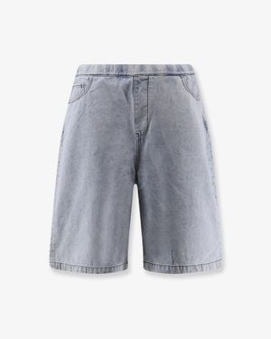 Entire studios Light-Washed Denim Bermuda Shorts - Blue