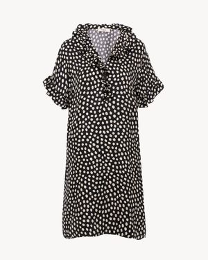 Chloé Chloé Silk Short Dress - Black