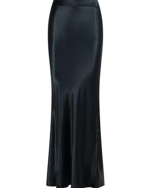 ANDAMANE 'Nemesia' Viscose Skirt - Blue