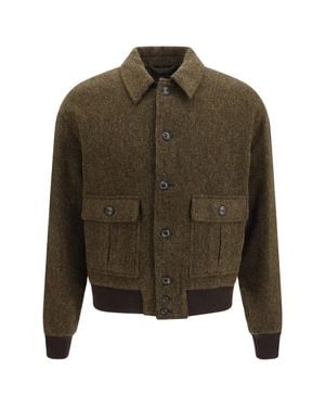 Valstar Colin Bomber Padded Jacket Militare/Tobacco - Green