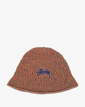Stussy Bucket Hat - Brown