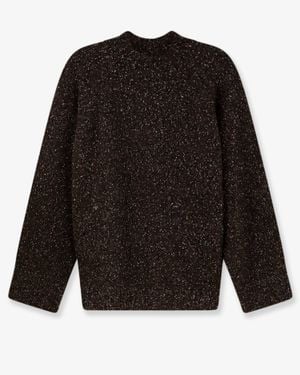 Alysi Oversize Jumper Virgin Wool Blend - Black
