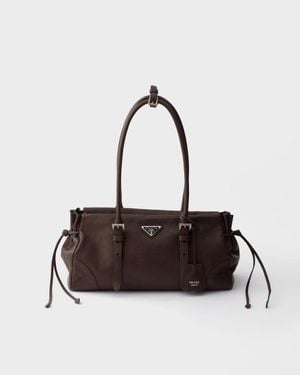 Prada Karin Medium Shoulder Bag - White