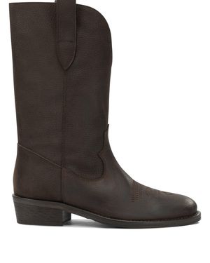Via Roma 15 Boots - Brown