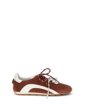 DSquared² Suede Trainers - Brown