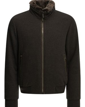 Moorer Bellati-Ls9 Bomber Jacket - Black