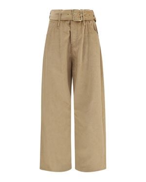 DARKPARK Korea Pier Corduroy Pants - Natural