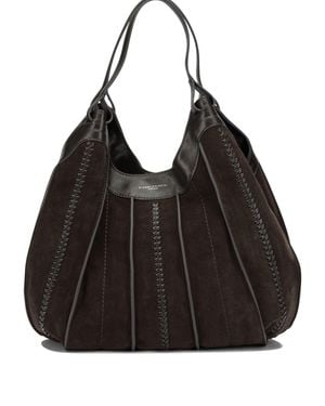 Gianni Chiarini Ralph Dua Espresso Shoulder Bag - Black