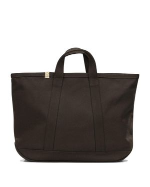 Visvim "Canvas Rime Tote M" Large Hand Bag - Black
