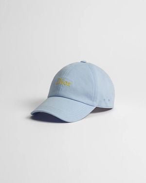 Dior Crafty Baseball Hat Light - Blue