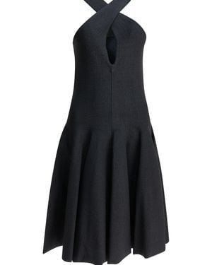 Alaïa Alaïa Short Flared Dress - Blue