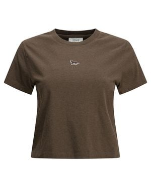 Maison Kitsuné "Baby Fox" Crew-Neck T-Shirt - Green
