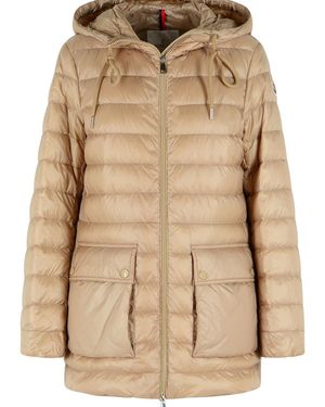 Moncler 'Jasmin' Polyamide Jacket - Natural