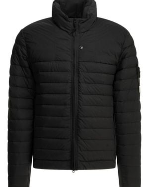 Stone Island Seamless Tunnel Short Down Jacket - Black