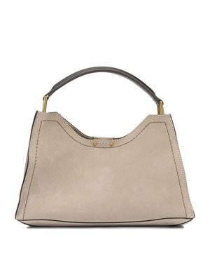 Gianni Chiarini "Aurora" Large Shoulder Bag - Natural