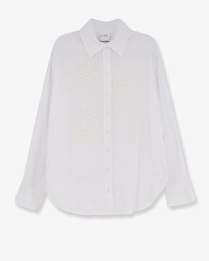 Nude Cotton Shirt - White