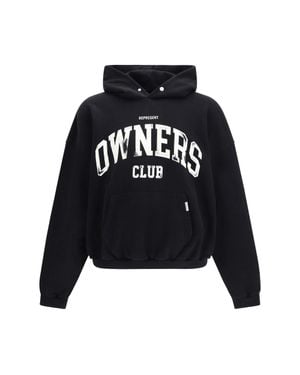 Represent Owners Club Hoodie Jet - Black