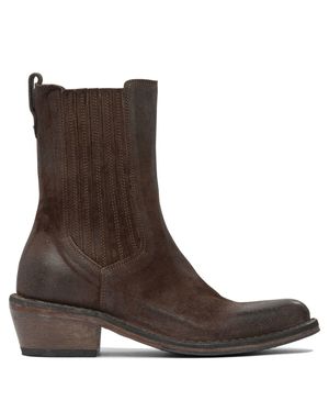 Moma Dallas 50Mm Boots And Ankle Boots - Brown