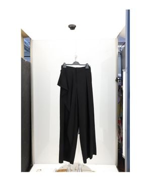 Dior Trousers Ruffle Panta - White