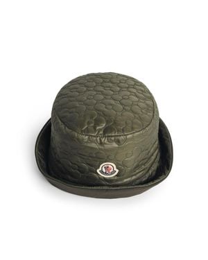 Moncler 'Bucket' Reversible Nylon Hat - Green