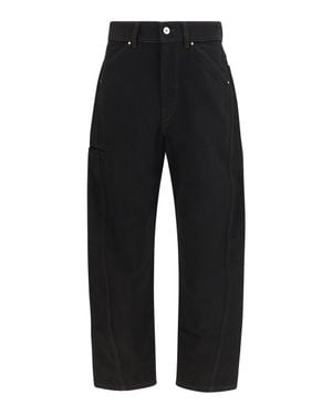 Lemaire Twisted Workwear Pants - Black