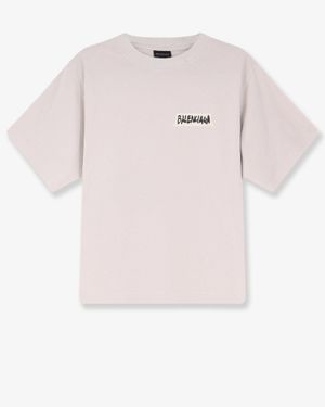 Balenciaga Cotton T-Shirt - Pink