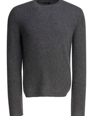 Prada Cashmere Crewneck Jumper - Grey