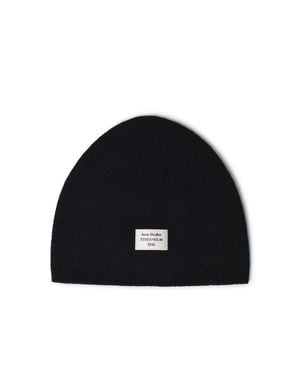 Acne Studios Cashmere Beanie - Black