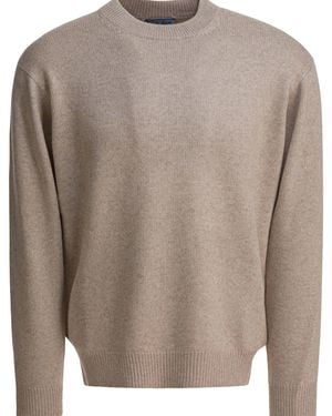 Prada Re-Cashmere Crewneck Jumper - Brown