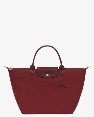 Longchamp Le Pliage Nylon Handbag - Red