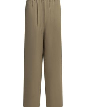 TOTEME Casual Viscose Pants - Natural