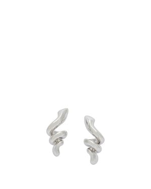 Maria Black Recycled Sterling Earrings - White