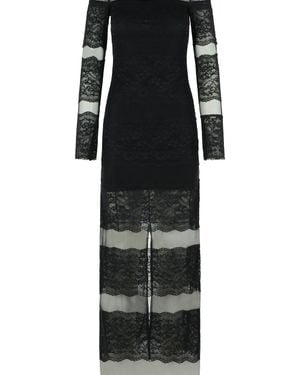 Blumarine Long Dress - Black