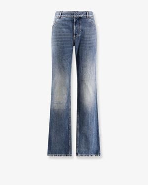 Dior Dior Regular Fit Stone-Washed Denim Jeans - Blue