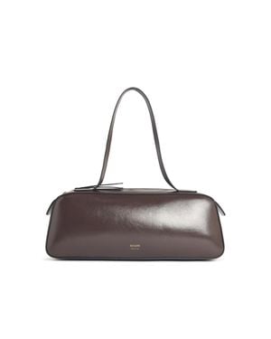 KHAITE 'Simona' Lear Bag - Brown