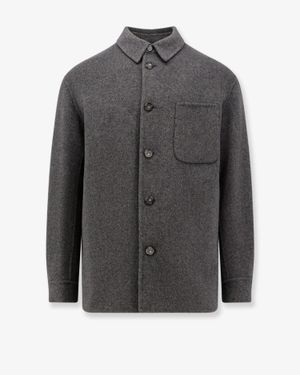 Hevò Bari Wool Coat - Grey