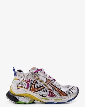 Balenciaga Runner Low-Top Mesh Trainers - White
