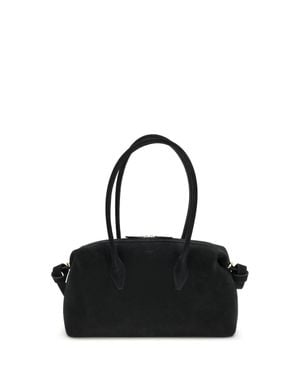 Yuzefi Shoulder Duffle Bag Brioche - Black