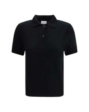 Allude Cashmere Polo 90 - Black